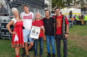 Награждение русских Аделаиды в День Австралии
